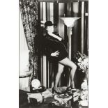 Helmut Newton, German/American 1920-2004- Regine at Home, 1975, 1984; silver print on wove, signed
