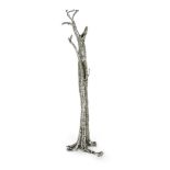 Ai Weiwei, Chinese b.1957- Miniature Pequi Tree, 2021; tin sculpture, engraved with signature and