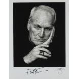 Andy Gotts MBE, British b.1967- Paul Newman, 2011; unique gelatin silver print on Fujicolour