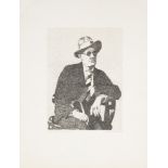 Sir Peter Blake CBE RDI RA, British b.1932- James Joyce in Paris 1983-1984; the incomplete suite