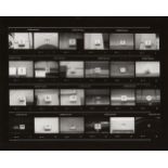 Ceal Floyer, British b.1968- Contact Print 1-24, 1998; contact print on photographic paper, signed
