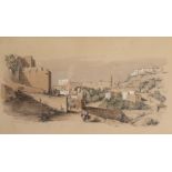 Alfred de Courville, French, d.1875- The Port of Oran, Algeria; and The Port of Sidi Ferruch; each