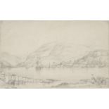 Edward William Cooke RA, British 1811-1880- Dartmouth, Pencil on paper, inscribed 'DARTMOUTH.' (