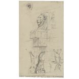 Edward William Cooke RA, British 1811-1880- A collection of 88 pencil drawings of Egyptian