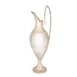 An early 19th century Austrian ewer, 13 loth (812 standard), Vienna, 1804, designed with ovoid