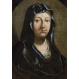 Northern Italian School, 17th century- The Virgin Mary; oil on canvas, 35 x 24.5 cm. Provenance: