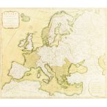 Robert Laurie & James Whittle, British, 1755-1836 & 1757-1818, Europe divided into its several