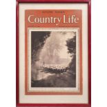 A Facsimile Cover for Country Life, Autumn Number, October 10 1941; off-set lithograph printed in