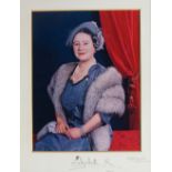 The Hon. Mountstuart William Elphinstone FRPS, British 1871-1957- Queen Elizabeth, The Queen Mother;