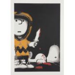 SPQR, British b.1970- What's The Matter With Charlie Brown?, 2008; screenprint in colours on wove,