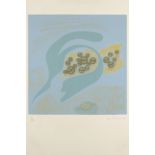 Ceri Richards, Welsh 1903-1971- Peu a Peu Sortant de la Brume, 1969; screenprint in colours on wove,