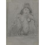 Sir Jacob Epstein KBE, British/American 1880-1959 ÃƒÆ’Ã‚Â Woman at Window, 1936-38; pencil on