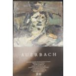 Frank Auerbach, British b.1931- British Council Poster, 1986; offset lithographic poster in