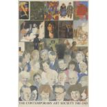 Sir Peter Blake CBE RDI RA, British b.1932- Contemporary Art Society 1910-1985, 1985; offset