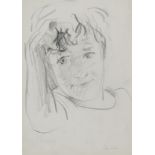 Peter Howson OBE, Scottish b.1958 - Boy, 1994; pencil on paper, signed lower right 'Howson', 29.5