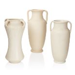 THE ANDREW WEAVING COLLECTION, Fulham Pottery in the manner of Constance Spry, Two amphora vases and