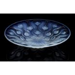 Rene Lalique (1860-1945), â€˜Bulbes no.2â€™ dish, 1935-1947, Opalescent glass, Interior acid-