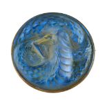 Rene Lalique (1860-1945), â€˜Serpentâ€™ No.1277 brooch, designed 1912, Clear and frosted glass on