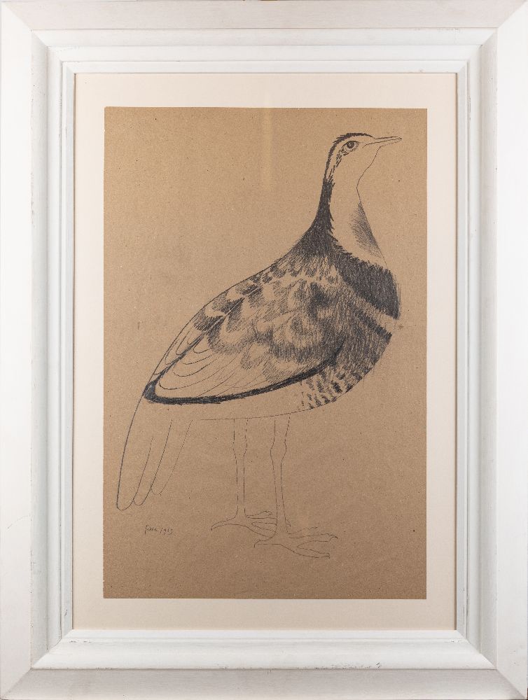 Mary Fedden OBE RA RWA, British 1915-2012 - Partridge, 1969; pencil on paper, signed and dated lower - Bild 2 aus 3