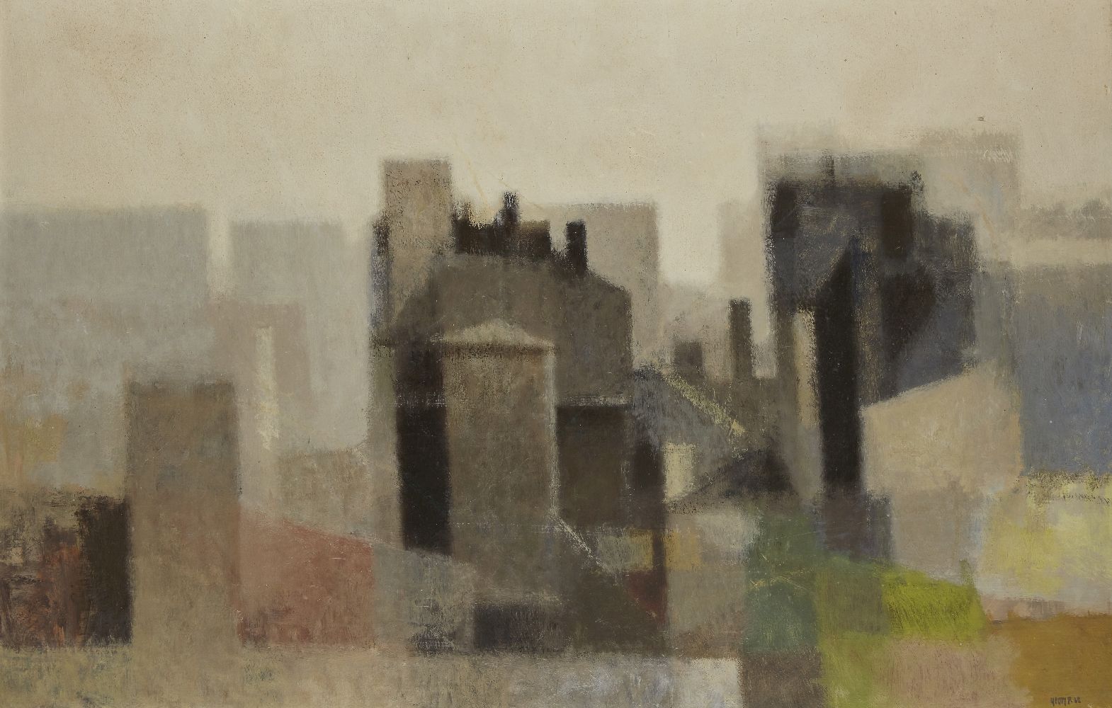 Georg Poulsen, Danish 1911-1997 - Paris, 1962; oil on canvas, signed and dated lower right