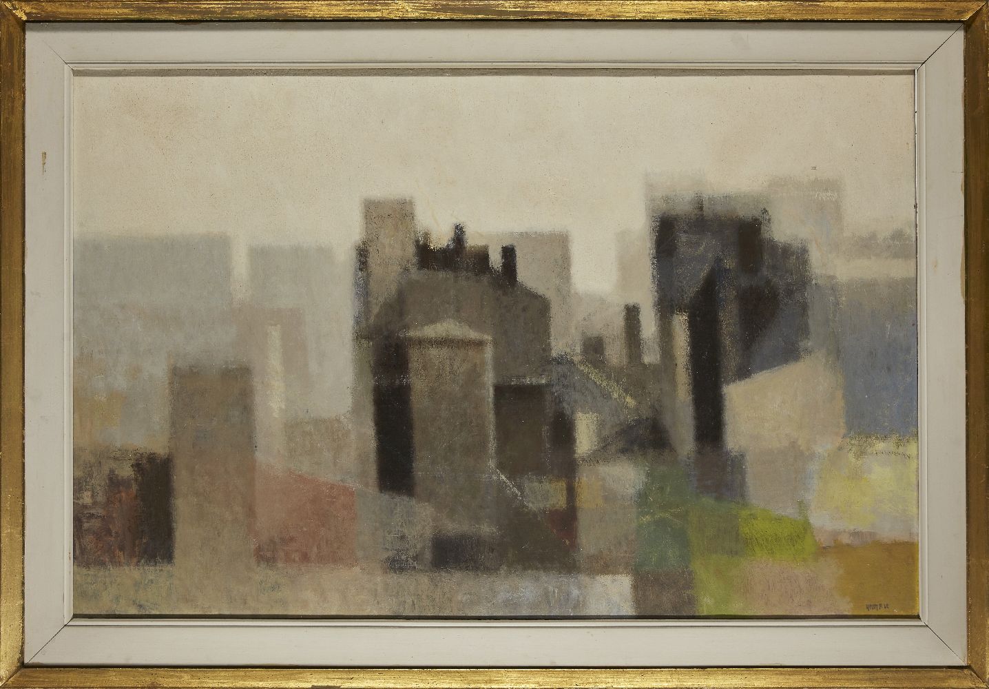 Georg Poulsen, Danish 1911-1997 - Paris, 1962; oil on canvas, signed and dated lower right - Bild 2 aus 3