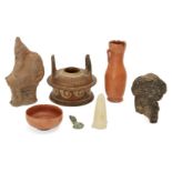 A collection of antiquities and later artefacts Circa 4th Century B.C. and Later Including a Greek