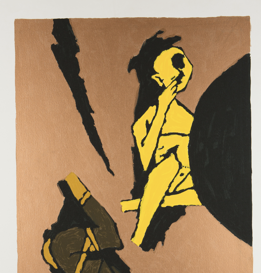 A group of 5 serigraphs from the OPCE series by Maqbool Fida Husain (India 1913-2011), comprising of - Bild 6 aus 7