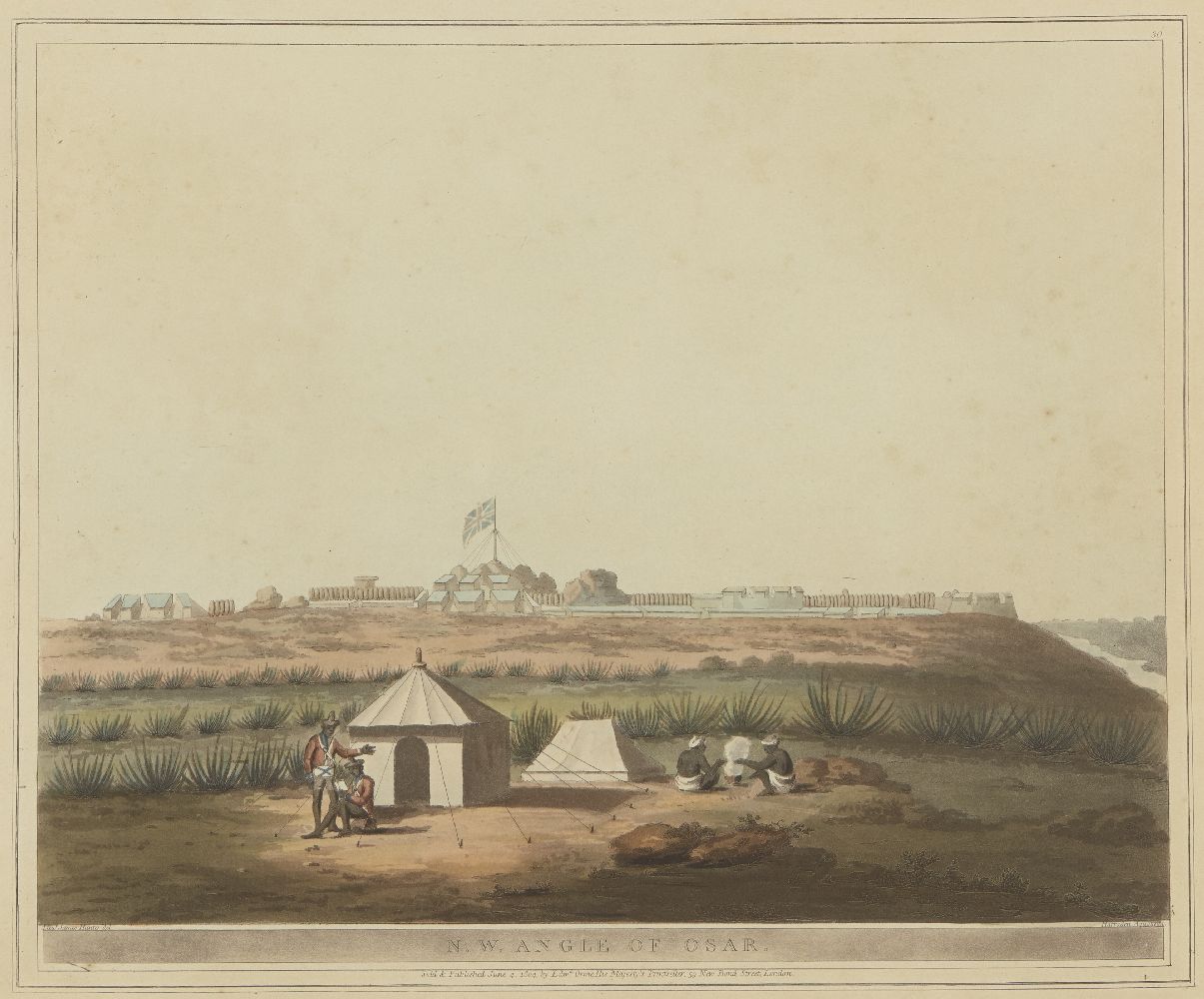 Four aquatints from Hunter, Lieutenant James (d. 1792), Picturesque Scenery in the Kingdom of - Image 4 of 5