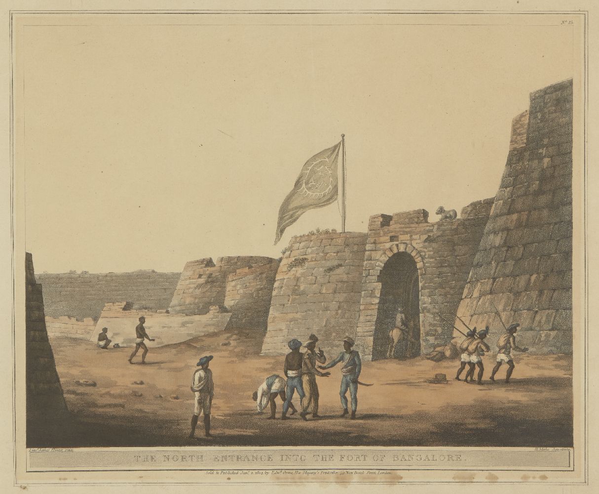 Four aquatints from Hunter, Lieutenant James (d. 1792), Picturesque Scenery in the Kingdom of - Image 5 of 5