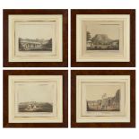 Four aquatints from Hunter, Lieutenant James (d. 1792), Picturesque Scenery in the Kingdom of