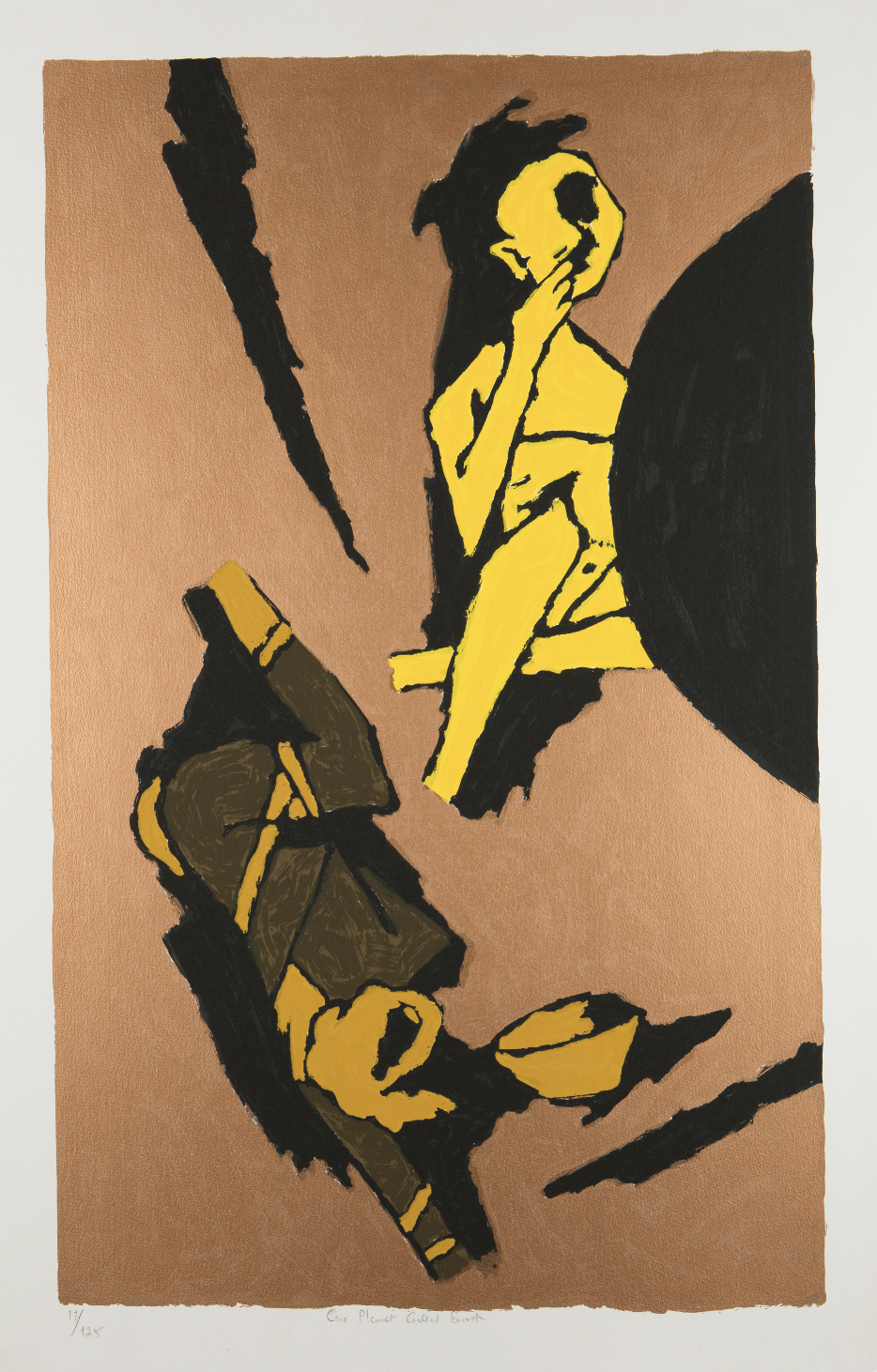 A group of 5 serigraphs from the OPCE series by Maqbool Fida Husain (India 1913-2011), comprising of - Bild 7 aus 7