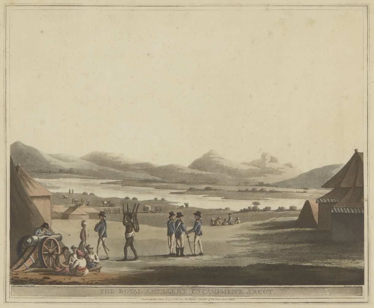 Four aquatints from Hunter, Lieutenant James (d. 1792), Picturesque Scenery in the Kingdom of - Image 2 of 5