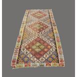 A Qashqai kilim together with two other kilims (3) Provenance: the Estate of the late designer