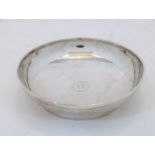 A facsimile Traprain Scottish circular footed silver bowl, Edinburgh, 1924, Brook & Son, of circular