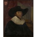 Mamie Wheaton, British, early-mid 19th century- Portrait of Thomas Benett of Norton Bavant (1588-