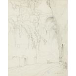 Antoine-Victor-Edmond-Madeleine Joinville, French 1801-1849- 5 Neapolitan drawings: The Grotto of