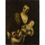 Manner of Antonio da Correggio, early to mid-19th century- Madonna with Christ and St John the