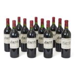 1995 Chateau d'Angludet, Margaux, France, nine bottles, together with one further bottle of 1997