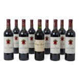 2003 Chateau Langoa-Barton, Saint-Julien, France, eight bottles, together with a single bottle of