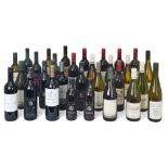 A mixed selection of New World wines from various regions, to include five bottles of 2002