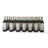 2004 Herederos del Marques de Riscal, Rioja, Spain, nineteen bottles (19) Fill level into neck or