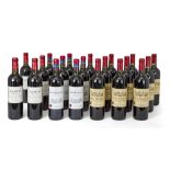 A mixed selection of wines from Saint-Emilion and Montagne Saint-Emilion, France, to include four