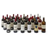 A mixed selection of wines from the Bordeaux region, France, to include three bottles of 2008