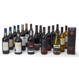 A mixed selection of Old World wines from various regions, to include three bottles of 2006