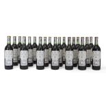2004 Herederos del Marques de Riscal, Rioja, Spain, nineteen bottles (19) Fill level into neck or