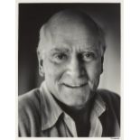 Alfred Eisenstaedt, American/German 1898-1995, Sir Laurence Olivier, NYC 1978; photographic print on