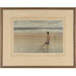 Sir William Russell Flint RA RSW PRWS, British 1880-1969, Halcyon Days; lithograph in colours on