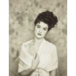 David Scheinmann, British 21st Century, Rachel Weisz; archival inkjet print in black and white on