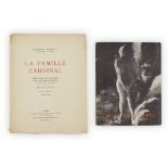 Edgar Degas, French 1834-1917- La Famille Cardinal, 1939 and Degas Monotypes, 1968; two books: La