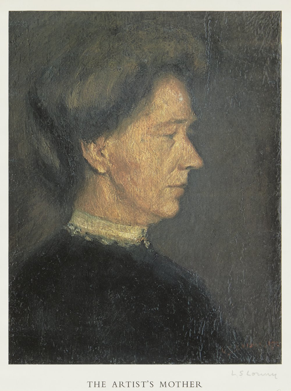 Laurence Stephen Lowry RBA RA, British 1887-1976, Self-Portrait, The Artist's Mother, The Artist's - Image 3 of 8